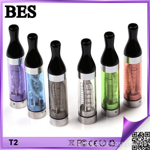 New Arrival! ! ! Bes Fantasy 2.4ml T2 Clearomizer E Cigarette Distributor China